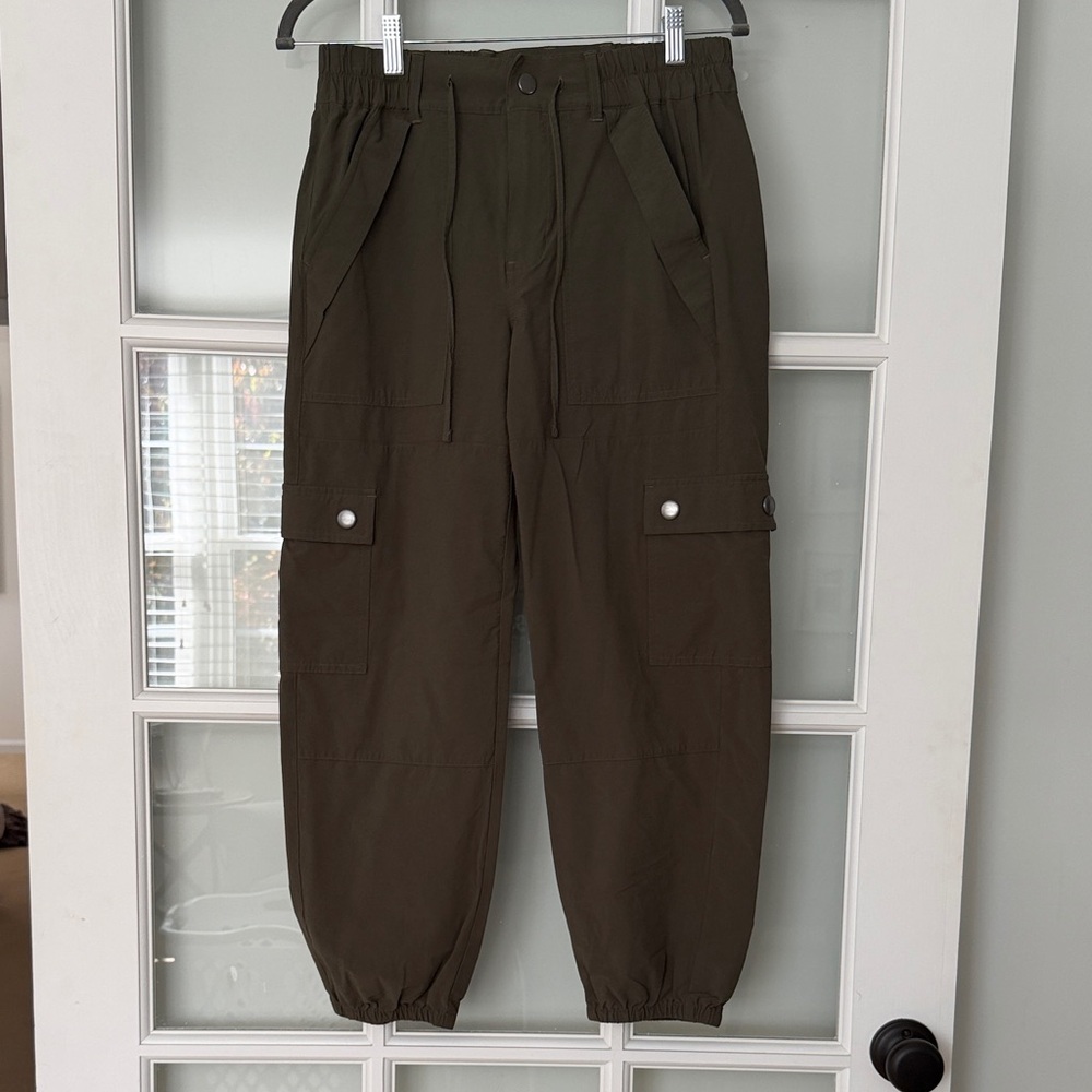 CAbi Women's Olive Green Joggers